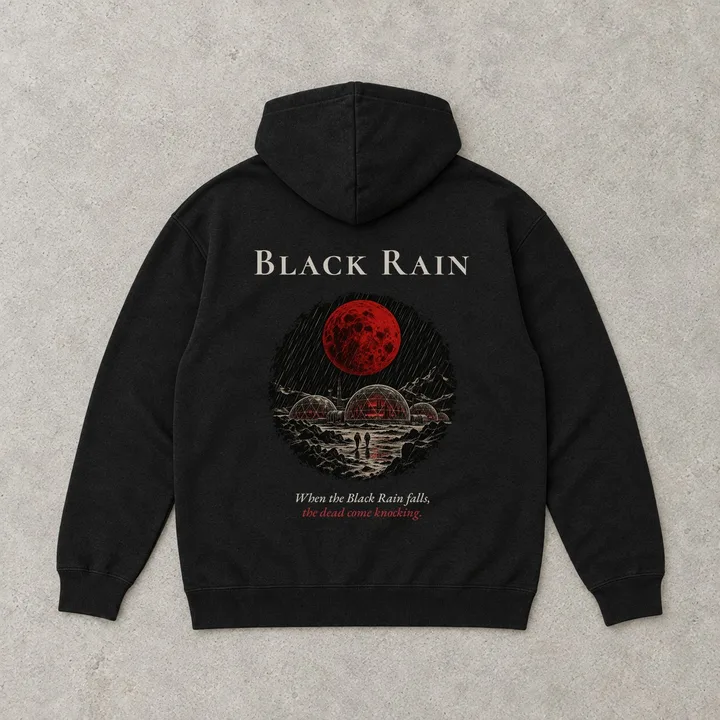 Black Rain Hoodie