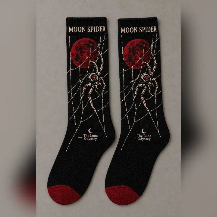 Moon Spider Socks