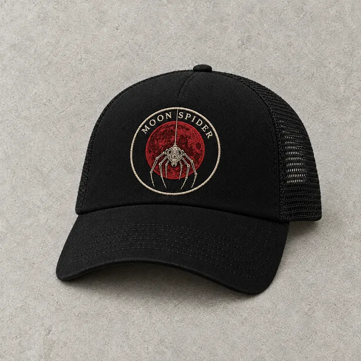Moon Spider Trucker Hat