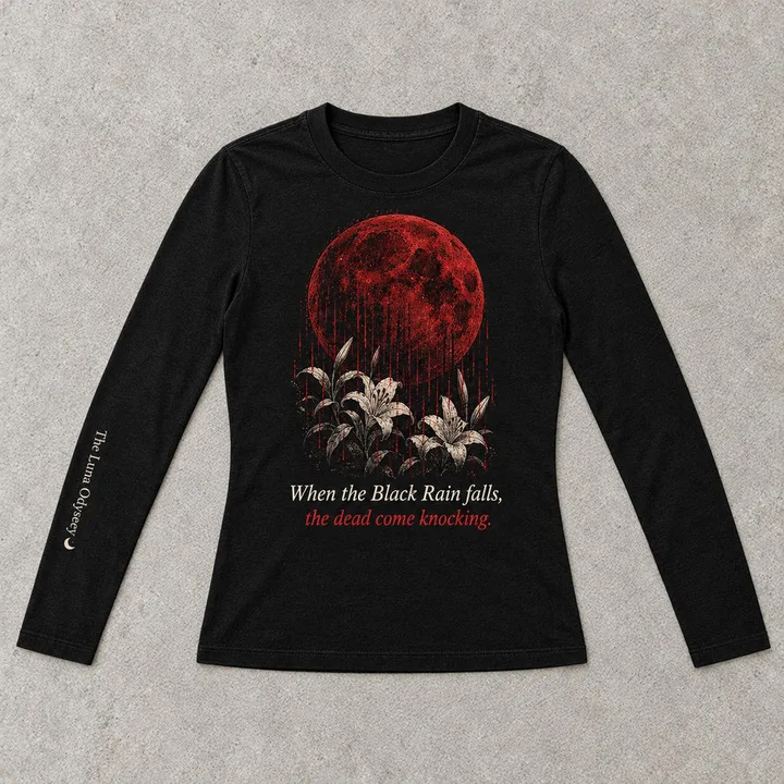 Women's Black Rain Long Sleeve